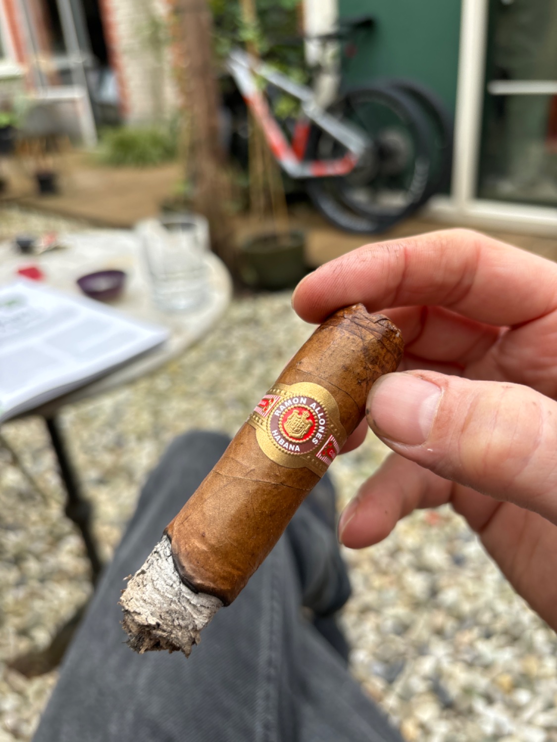 Enjoying a Ramon Allones. What are you having?