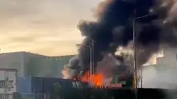 Brand bij brouwerij van Heineken in Den Bosch