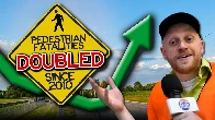 Pedestrian Safety: We Just ERASED 40 Years of Progress - Road Guy Rob
