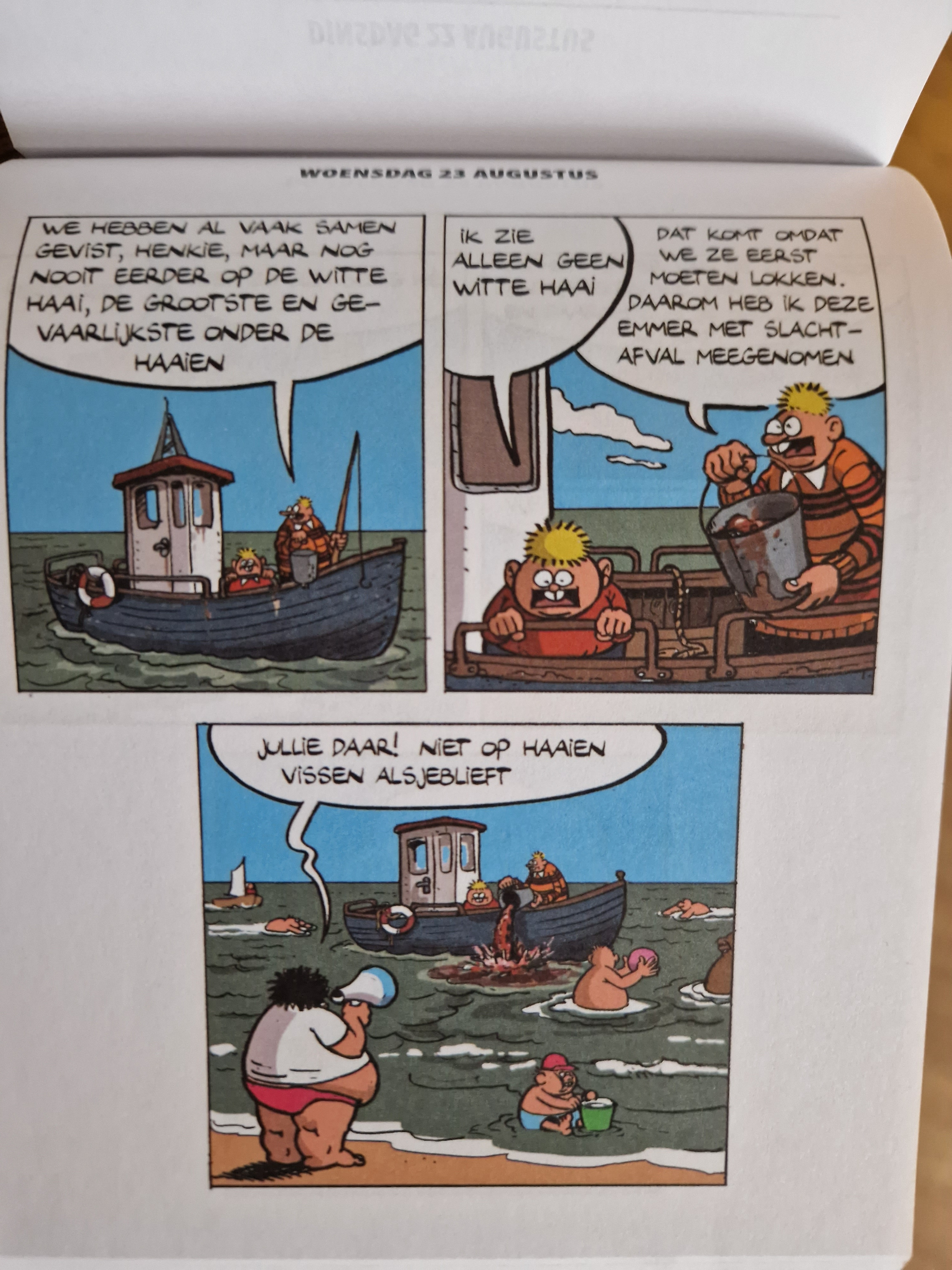 DirkJan scheurkalender 23 Augustus 2023