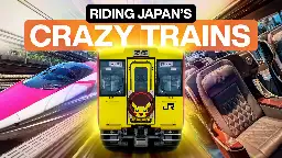 Not Just Bikes — I Rode the Craziest Trains in Japan