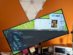 Linux is the only OS to support diagonal PC monitor mode — dev champions the case for 22-degree-rotation computing