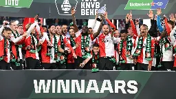 Als rook is opgetrokken, wint Feyenoord bekerfinale van NEC